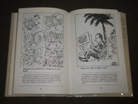 1983 FRANK MILLER CARTOONS AS COMMENTARY HARDCOVER BOOK - NICE ILLUS - KD 4716