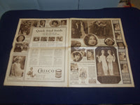 1928 MARCH 11 NEW YORK HERALD TRIBUNE GRAVURE SECTION - MOFFAT TUNNEL - NP 4987