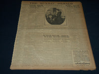 1910 APRIL 24 THE BOSTON HERALD NEWSPAPER - MARK TWAIN FUNERAL RATES - BH 367