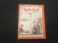 1933 OCTOBER RADIO-CRAFT MAGAZINE - HOW TO MAKE EXPERIMENTAL RADIOPHONE - B 433M