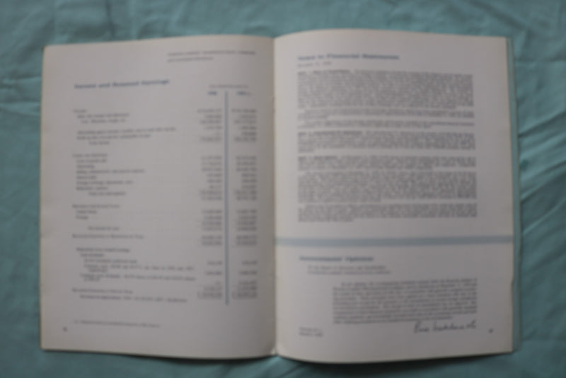 1958 WARNER-LAMBERT PHARMACEUTICAL COMPANY ANNUAL REPORT - SOFTCOVER - K 3251