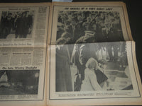 1963 NOV 25 NEW YORK JOURNAL AMERICAN - THE NATION STOOD STILL - JFK - NP 2397