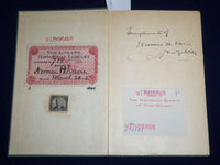 1925 WOODROW WILSON MEMORIAL ADDRESS BOOK BY DR. ALDERMAN - KD 703H