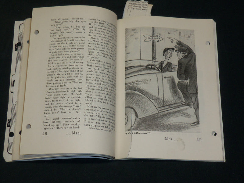 1938 MRS. THE LAST WORD IN A WOMAN'S MAGAZINE ISSUE NO. 1 - J 5954
