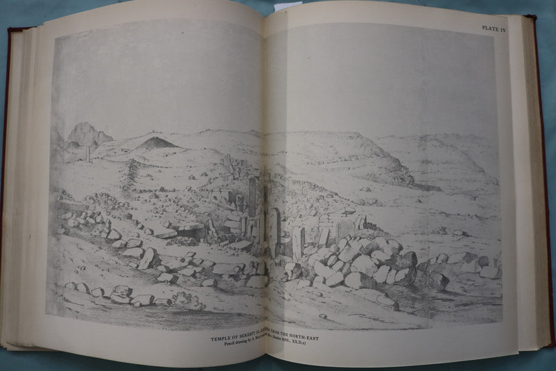 1955 THE INSCRIPTIONS OF SANAI PART II HARDCOVER BOOK - KD 9710