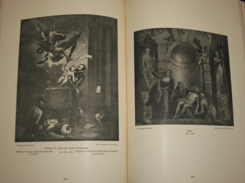 1911 TIZAN DES MEISTERS GEMALDE BY OSKAR FISCHEL GERMAN VOLUME PRINTS - KD 1170