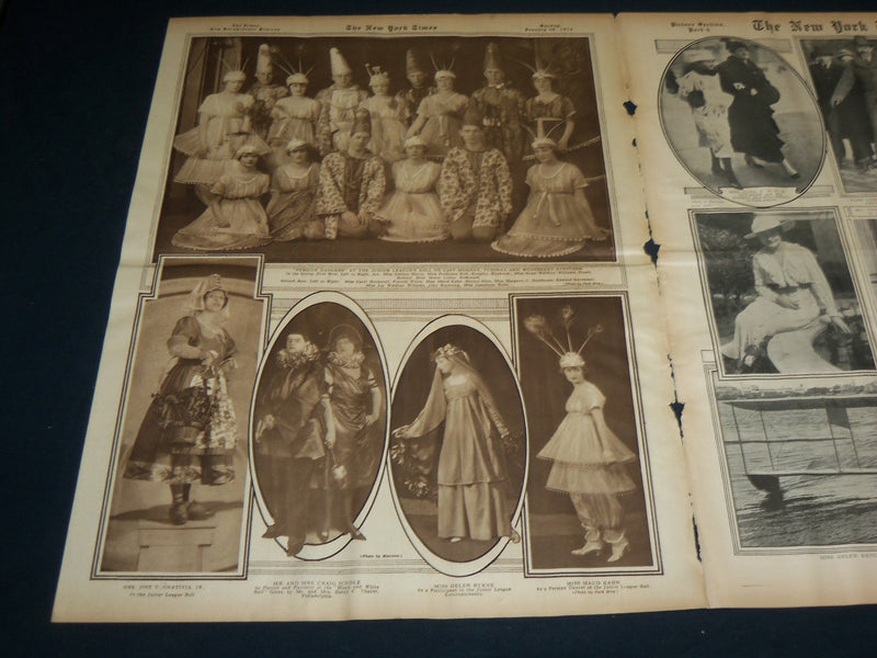 1916 JANUARY 30 NEW YORK TIMES ROTO PICTURE SECTION - FLAGG - CHRISTY - NT 8974