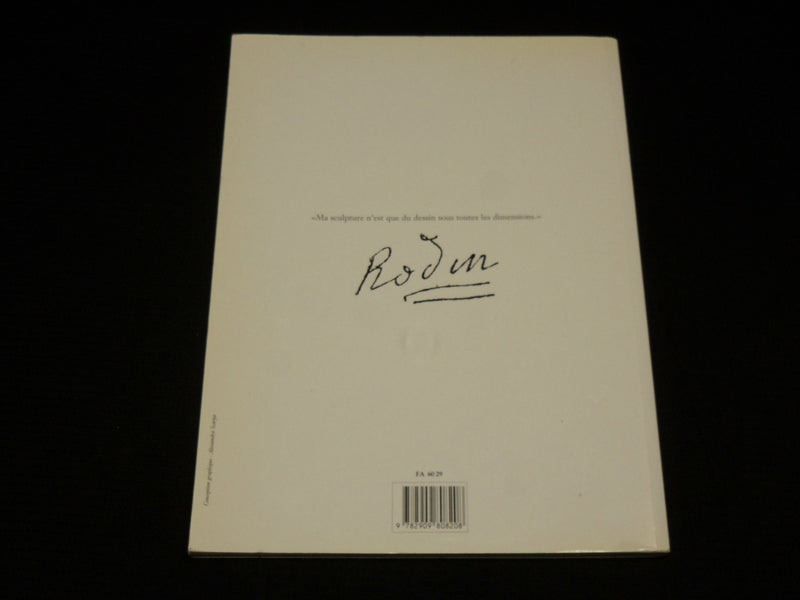 2003 RODIN AQUARELLES ET DESSINS EROTIQUES SOFTCOVER BOOK - R 715W