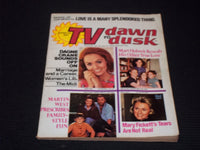 1970 DECEMBER TV DAWN TO DUSK MAGAZINE - DAGNE CRANE FRONT COVER - E 13350