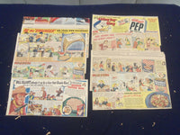 1930'S-1940'S CEREAL COLOR COMICS ADVERTISEMENTS - LOT OF 31 - NP 5250