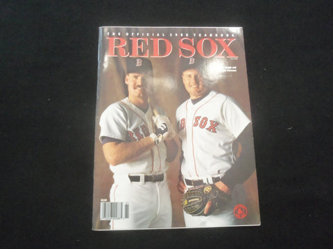 1988 BOSTON RED SOX YEARBOOK - WADE BOGGS AND ROGER CLEMENS - ST 457C