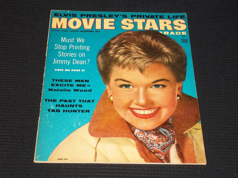 1956 DECEMBER MOVIE STARS PARADE MAGAZINE - DORIS DAY FRONT COVER - E 1407