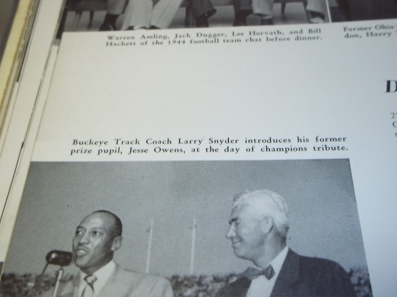 1953 MAKIO THE OHIO STATE UNIVERSITY YEARBOOK - JESSE OWENS & CASSADY - YB 1733