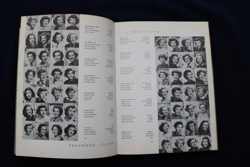1951 DAEDALIAN TEXAS STATE COLLEGE FOR WOMEN YEARBOOK - DENTON, TX - YB 3440