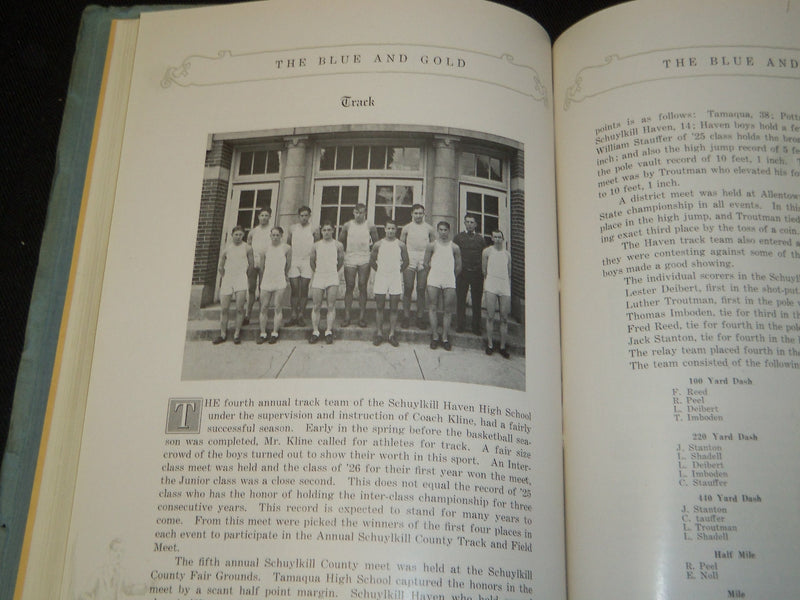 1927 BLUE AND GOLD SCHUYLKILL HAVEN HIGH SCHOOL YEARBOOK - PENN - YB 1876