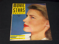 1946 AUGUST MOVIE STARS PARADE MAGAZINE - LAUREN BACALL COVER - E 13960