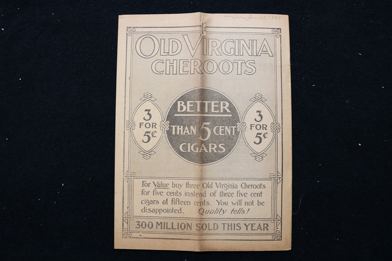 1901 HOWARD ATHENAEUM PROGRAMS - LOT OF 5 - BOSTON, MASSACHUSETTS - K 2275