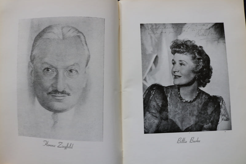 1977 NOVEMBER 4 THE ZIEGFELD CLUB 41ST ANNIVERSARY BALL PROGRAM - K 1736