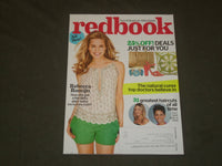 2013 AUGUST REDBOOK MAGAZINE - REBECCA ROMIJN COVER - B 1584