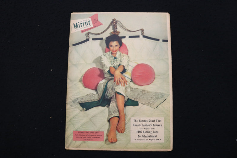 1956 APRIL 29 SUNDAY MIRROR MAGAZINE - CYD CHARISSE COVER - E 25533