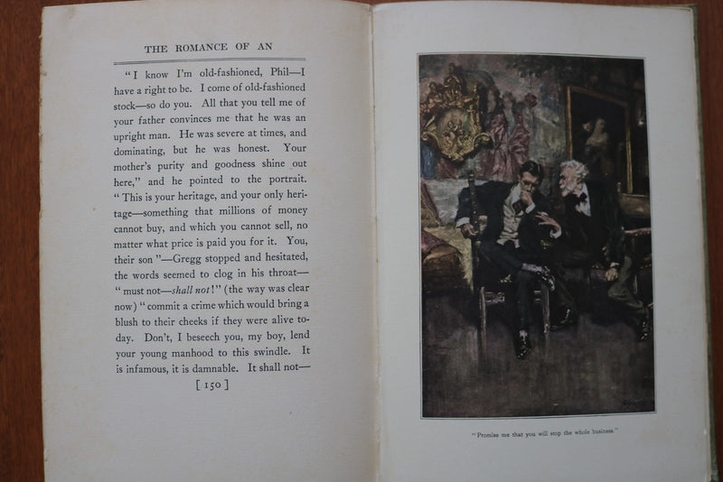 1907 THE ROMANCE OF AN OLD-FAHSIONED GENTLEMAN BY F. HOPKINSON SMITH - KD 9607