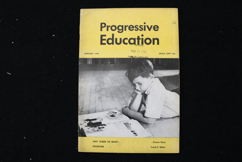1944-1946 PROGRESSIVE EDUCATION MAGAZINE - LOT OF 11 - O 3800