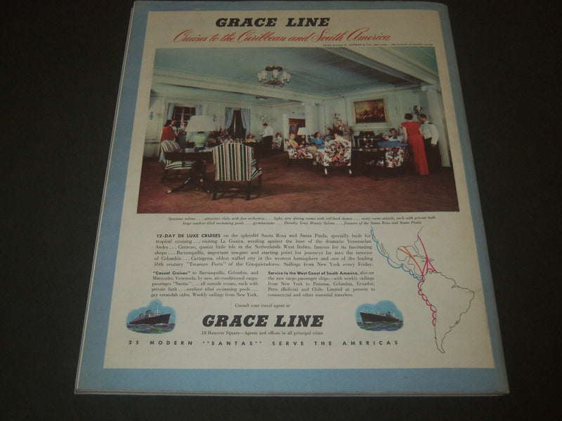 1947 AUGUST FORTUNE MAGAZINE - GREAT COVER & ADS - F 201