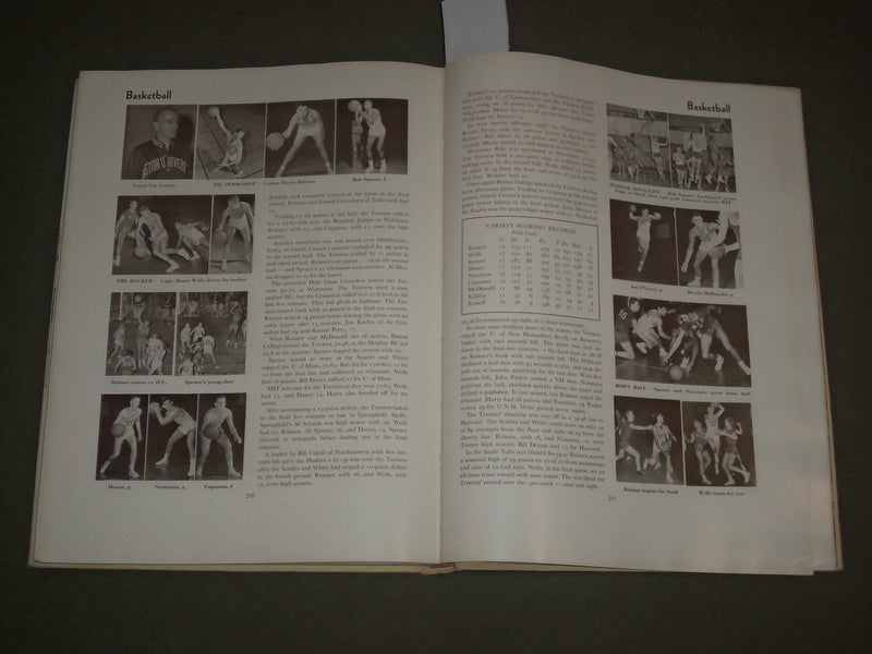 1952 THE HUB BOSTON UNIVERSITY YEARBOOK - NICE PHOTOS - YB 1346