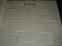 1929 APRIL-JUNE LE TEMPS FRENCH NEWSPAPER BOUND VOLUME - VB 17
