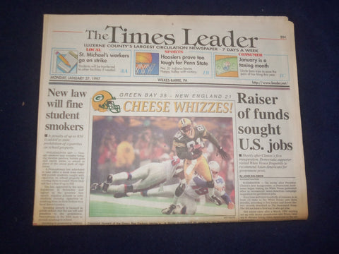1997 JAN 27 WILKES-BARRE TIMES LEADER -NEW LAW WIL FINE STUDENT SMOKERS- NP 8176