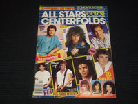 1988 FEB TV AND AND MOVIE SCREEN ALL STAR COLOR CENTERFOLDS MAGAZINE - E 14884