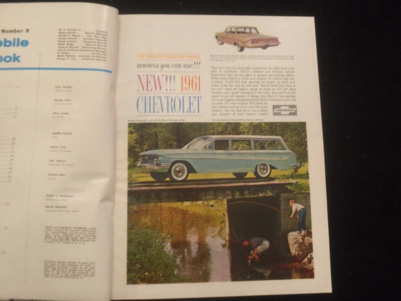 1960 TRUE'S AUTOMOBILE YEARBOOK MAGAZINE - 1961 CARS PREVIEW - J 7817