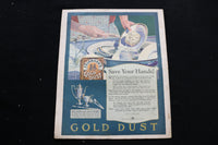 1924 SEPTEMBER NEEDLECRAFT MAGAZINE - A BEAUTIFULLY ILLUSTRATED COVER - E 9892