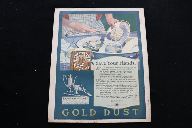 1924 SEPTEMBER NEEDLECRAFT MAGAZINE - A BEAUTIFULLY ILLUSTRATED COVER - E 9892