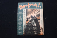 1938 AUGUST BONJOUR MAGAZINE - BETTE DAVIS COVER - E 25011