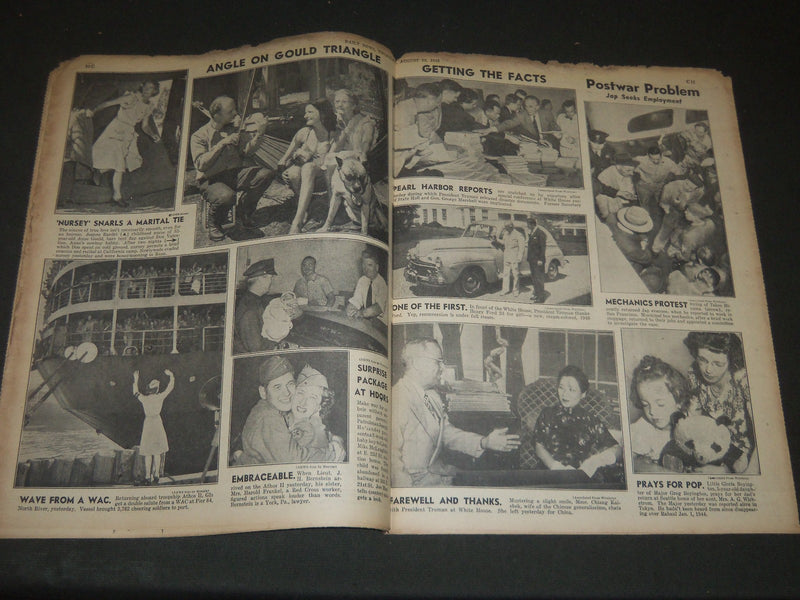 1945 AUG 30 NEW YORK DAILY NEWS - MARSHALL HIT REPORT ON PEARL HARBOR - NP 2067