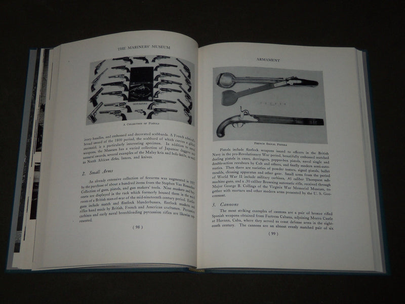 1953 THE MARINERS MUSEUM A HISTORY AND GUIDE BOOK - 2ND PRINTING - KD 4978