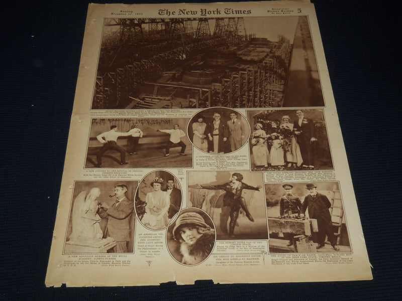 1922 DECEMBER 17 NEW YORK TIMES PICTURE SECTION - MUSSOLINI - NT 9516