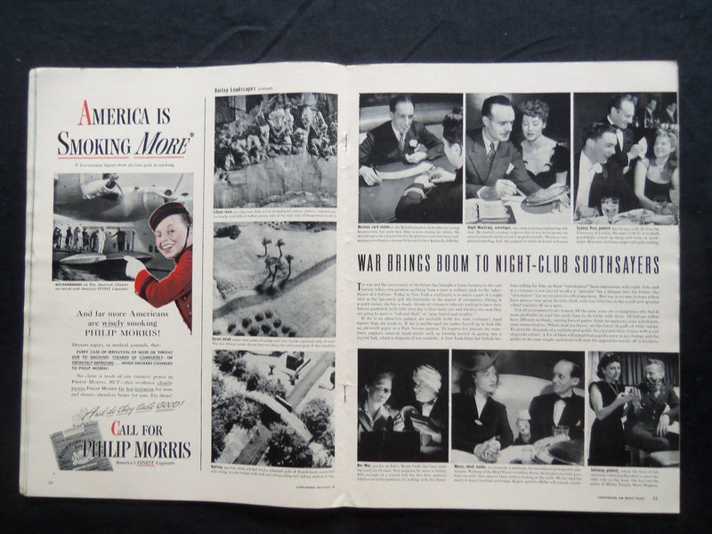1943 JANUARY 25 LIFE MAGAZINE - EDDIE RICKENBACKER - L 323