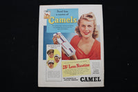 1942 JANUARY 10 COLLIER'S MAGAZINE - A SAILOR IN SNOW AT BUSSTOP COVER - E 11038