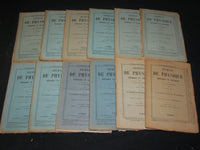 1911-1917 JOURNAL DE PHYSIQUE THEORIQUE ET APPLIQUEE MAGAZINE LOT OF 43 - WR 833