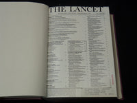 1982-1984 LANCET MAGAZINE BOUND VOLUMES LOT OF 4 - KD 37