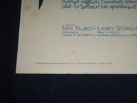 1965 THAT FUNNY FEELING 1/2 SHEET MOVIE POSTER - SANDRA DEE, BOBBY DARIN - P 442