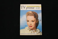 1958 FEBRUARY 23 TV PREVUE MAGAZINE - PIPER LAURIE COVER - E 26402