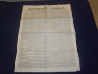 1846 SEPTEMBER 19 MASSACHUSETTS PLOUGHMAN NEWSPAPER - J. G. WHITTIER - NP 5130