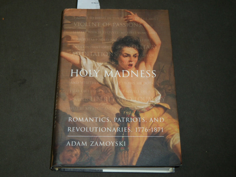 2000 HOLY MADNESS BOOK INSCRIBED BY ADAM ZAMOYSKI - FIRST EDITION - KD 5301
