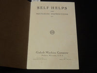 1918 SELF HELPS AND SKETCHING INSTRUCTIONS BOOK - GISHOLT MACHINE CO. - K 2617