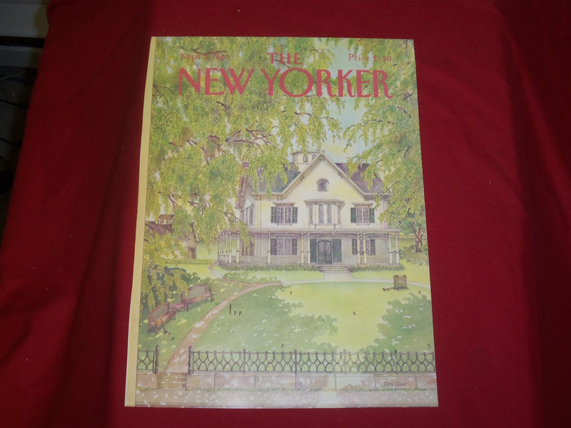 1983 SEPTEMBER 5 NEW YORKER MAGAZINE FRONT COVER ONLY - GREAT ART FOR FRAMING