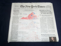 2021 NOVEMBER 4 NEW YORK TIMES-BRUISED AT POLLS, DEMOCRATS LOOK AS THEIR MISTEPS