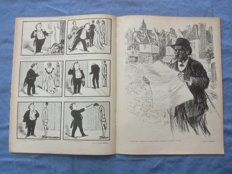 1899 NOV 18 LE SOURIRE MAGAZINE - ILLUSTRATED COMEDY - FRENCH TEXT - SP 4864A